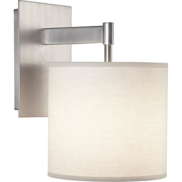 Robert Abbey Echo Wall Echo 12" Wall Sconce - Stainless