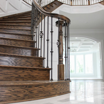 Project #51 | Twin Curved Staircase