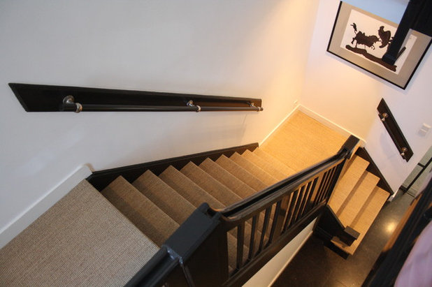 Contemporary Staircase by Holly Marder