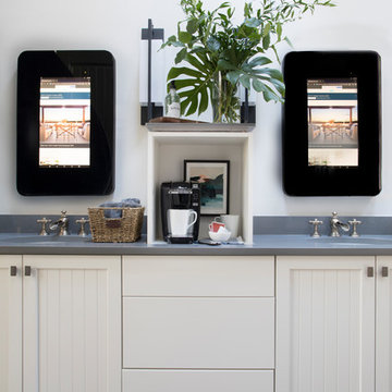 Western Springs Stylish Master Bathroom