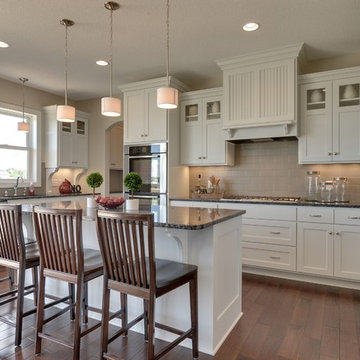 White Kitchen – Cedarcrest Model – 2014 Spring Parade of Homes