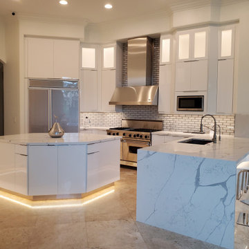 Modern Kitchen Remodel Done With Cabinet Refacing