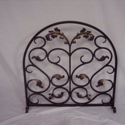 Wrought Iron Fireplace Screens - Products