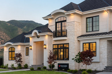 Transitional exterior home photo in Salt Lake City