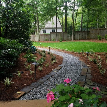 Crushed Limestone Pathway