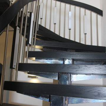 LED Balusters - Raw Metal Stringer