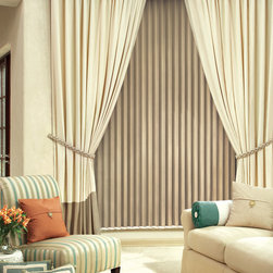 Cadence&reg; Soft Vertical Blinds with PermaTilt&reg; Wand Control system - Vertical Blinds