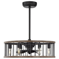 Savoy House Kona 8-Light Fan D'lier, Sapele