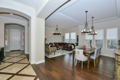 Example of a trendy home design design in Los Angeles