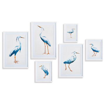 Blue Heron Gallery, Set of 6