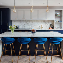 Blue Kitchens
