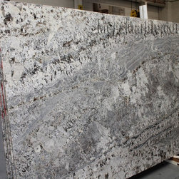 White Persia Granite Slab (Polished) - Kitchen Countertops
