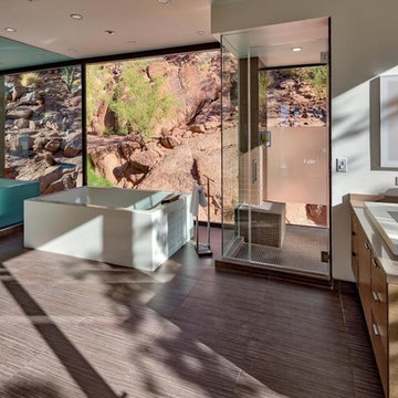 Camelback Hillside Modern Residence