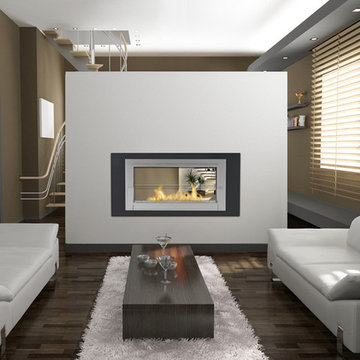 Monte Carlo 2 Sided Eco-Feu Ethanol Fireplaces