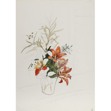 Eve Nethercott, Flowers, 44, Watercolor