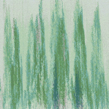 Emerald Water Sparkle | Glass Mosaic | PIXL Mist Collection