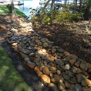 Lindsey Lakeside Drainage & Sod