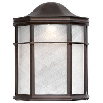 Forte Lighting 17104 1 Light 10" Tall LED Outdoor Wall Sconce - Antique Bronze
