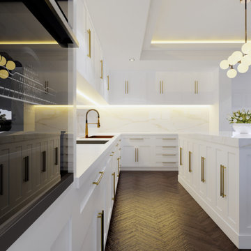 Luxury Kitchen Design in an open plan space