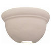 Oliver Quarter Sphere Outdoor Wall Light, Bisque Gray, Open Top