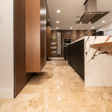 Irresistible Wood Panel Contemporary Kitchen