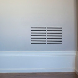 Flush Mount Cold Air Return - 16 inch - Wall Decor