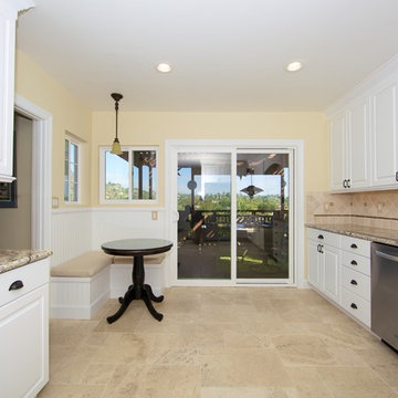 White KitchenSan Diego Vintage White Kitchen Full Design and Renovation