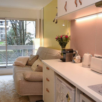 Optimisation et modernisation d’un studio de 16 m² à Paris 17ème