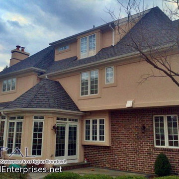 Antique Slate GAF Camelot II Designer Shingle roofing in Hinsdale
