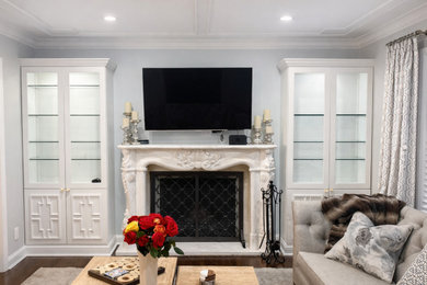 Inspiration for a living room remodel