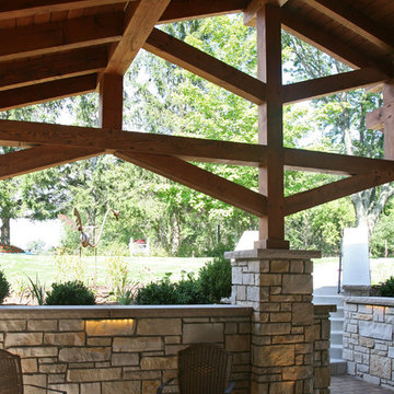 Booth Lake Portico & Exterior Remodel