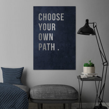 "Choose Your Own Path" Painting Print on Wrapped Canvas