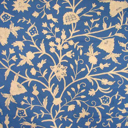 Crewel Fabrics Drapes and Curtains - Curtain Fabric