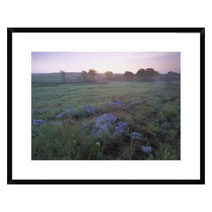 Misty Morning Tallgrass Prairie National Preserve Kansas