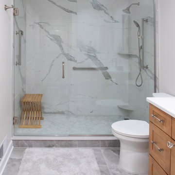 Blending Technology and Comfort in a Bath Remodel Designed for Aging in Place