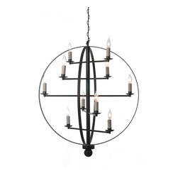 Globe Chandelier - Chandeliers