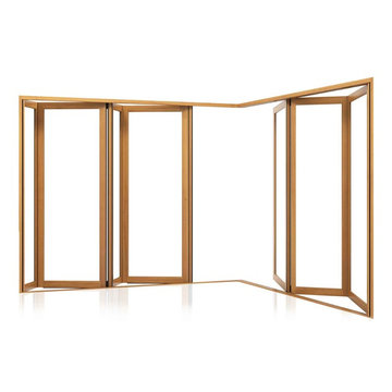 Centor Integrated 90 Degree Corner Folding Door System