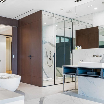 Minimalist yet Playful Bathroom Remodel in San Leandro CA