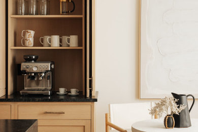 Inspiration for a coastal home design remodel in Grand Rapids