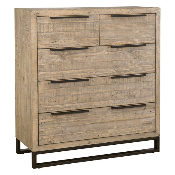 Norton Reclaimed Pine 5 Drawer Dresser