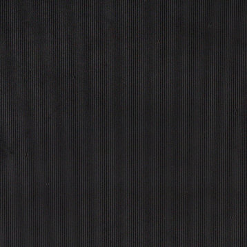 Black Corduroy Thin Stripe Upholstery Velvet Fabric By The Yard