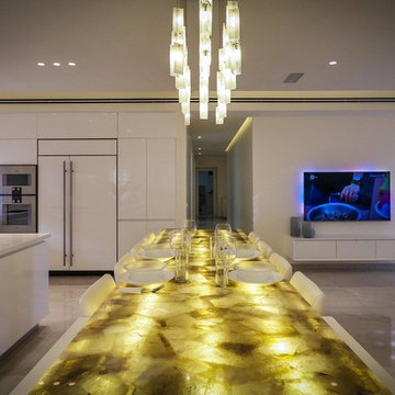 CONTEMPORARY KITCHECN LIGHTING