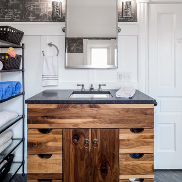 Victorian Modern Fusion Bathroom Remodel