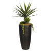 48" Tall Agave with Succlents Artificial Indoor/ Outdoor Faux Decor in Fiberston