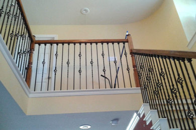 Inspiration for a staircase remodel in Dallas
