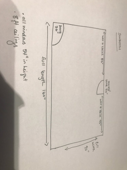 Please Help Furniture Layout For Sunroom Mudroom