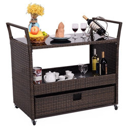 Tropical Outdoor Serving Carts by Brawbuy Deals