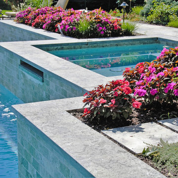 Modern Pool Spa & Outdoor Living Space
