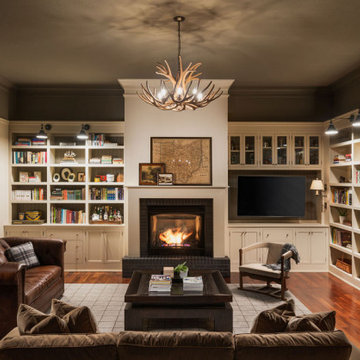 Scottish Inspired Library/Family Room