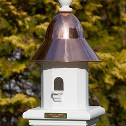 Copper Top House Post Cap - Birdhouses
